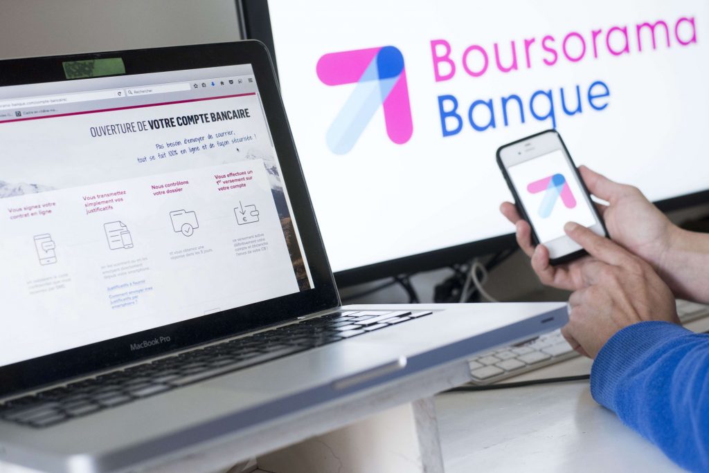Boursorama Banque.
